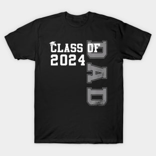 Dad Senior 2024 Proud Dad Of A Class Of 2024 T-Shirt